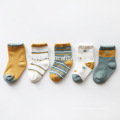 2019 heißer Verkauf neugeborene benutzerdefinierte weiche süße Babysocken aus 100% Bio-Baumwolle